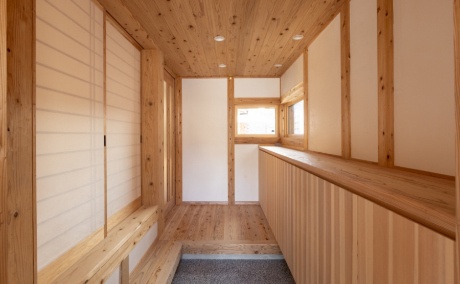 帰った瞬間、ほっとする玄関