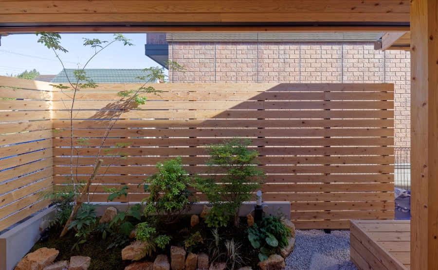 外なのに、落ち着く。坪庭という贅沢